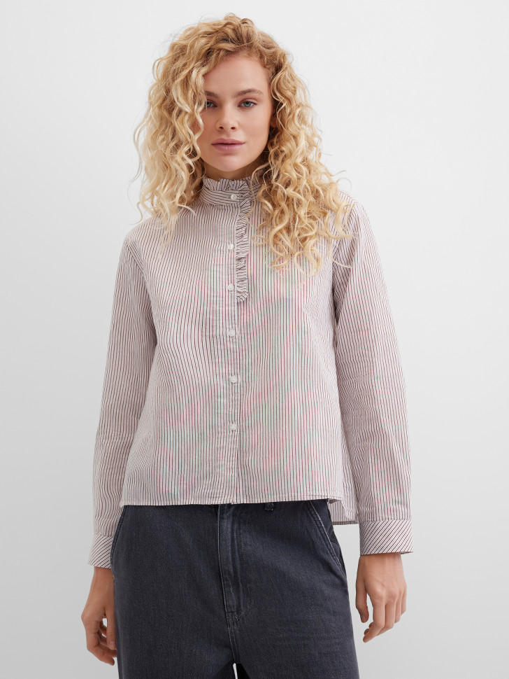 Блузка в полоску