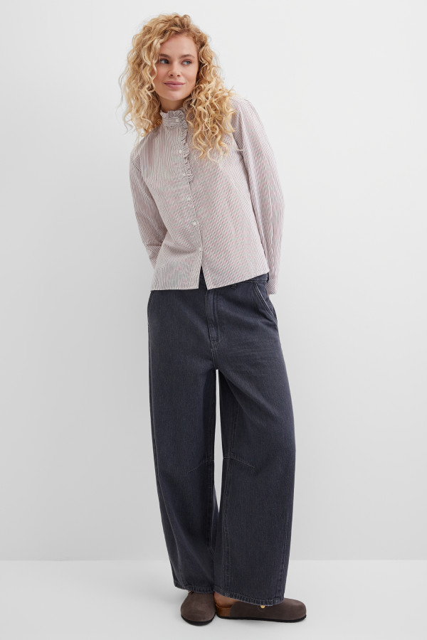 Блузка в полоску