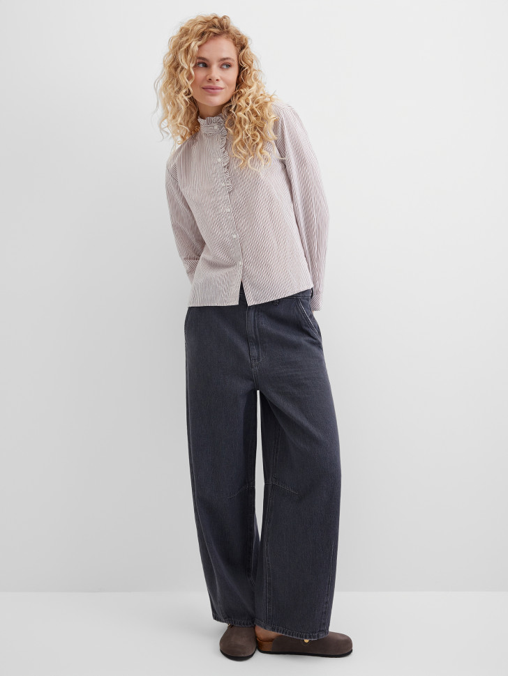 Блузка в полоску