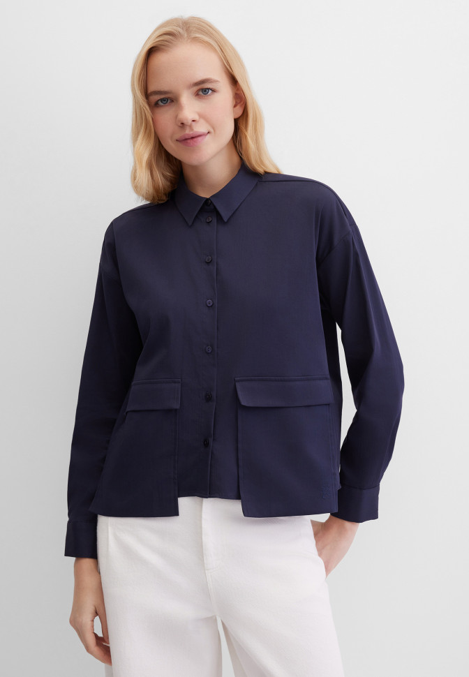 Блузка с длинным рукавом