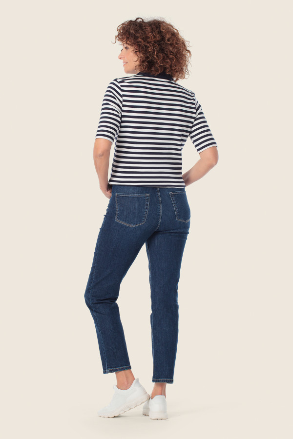 Поло в полоску