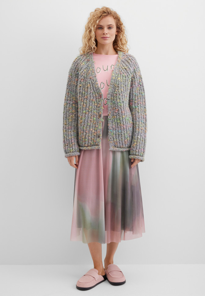 Кардиган на пуговицах