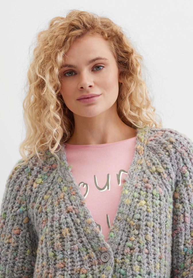 Кардиган на пуговицах