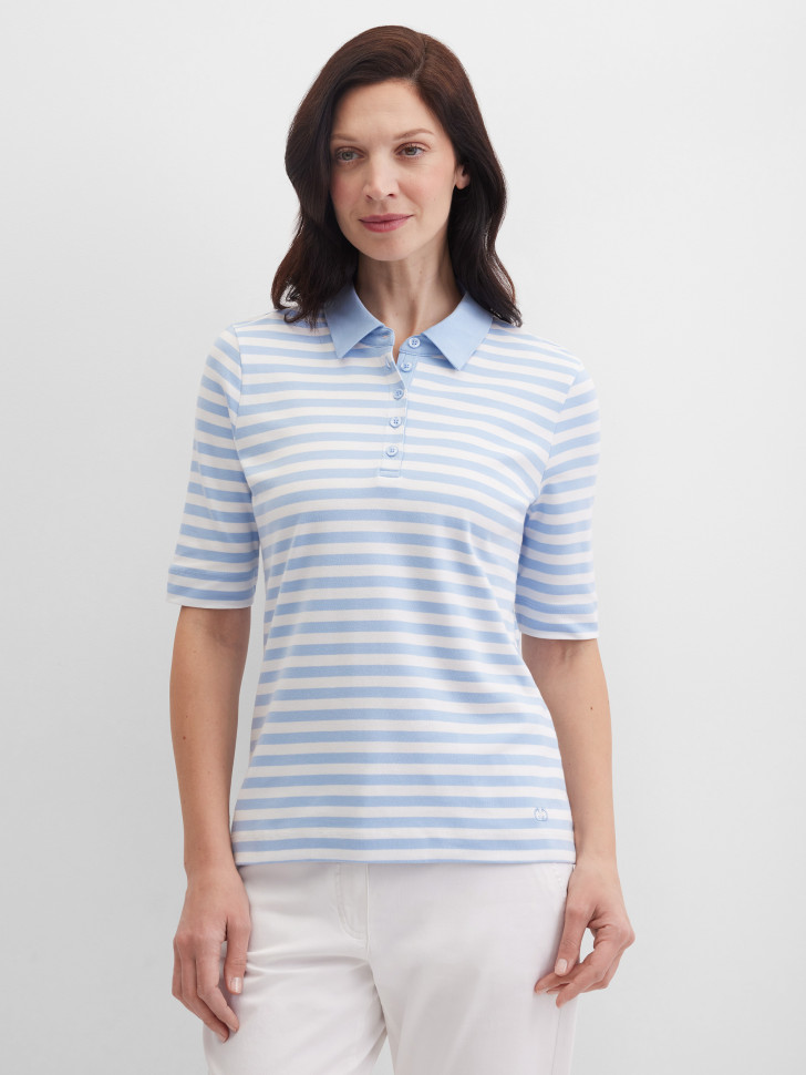 Поло в полоску