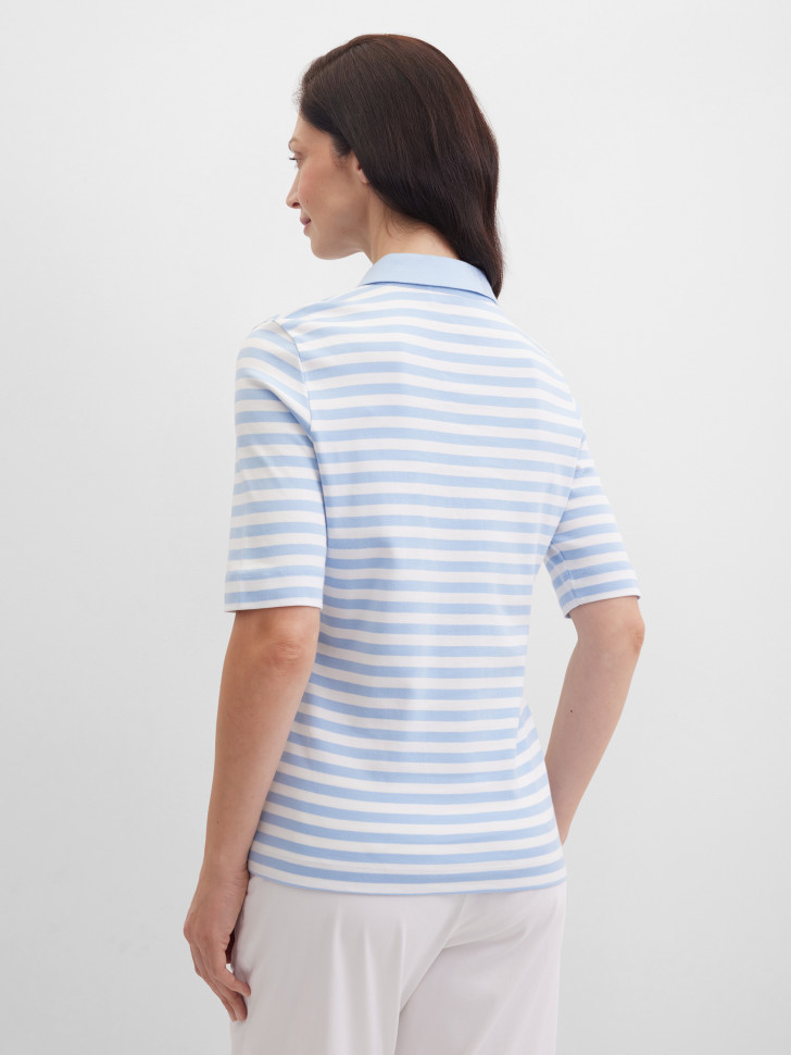 Поло в полоску