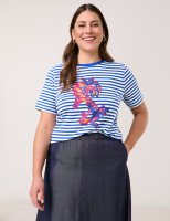 Футболка с принтом пейсли