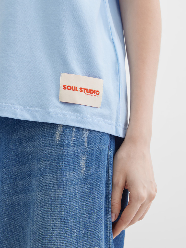 Футболка свободная