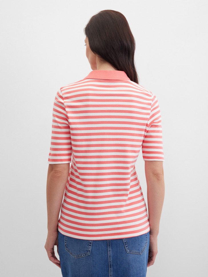 Поло в полоску