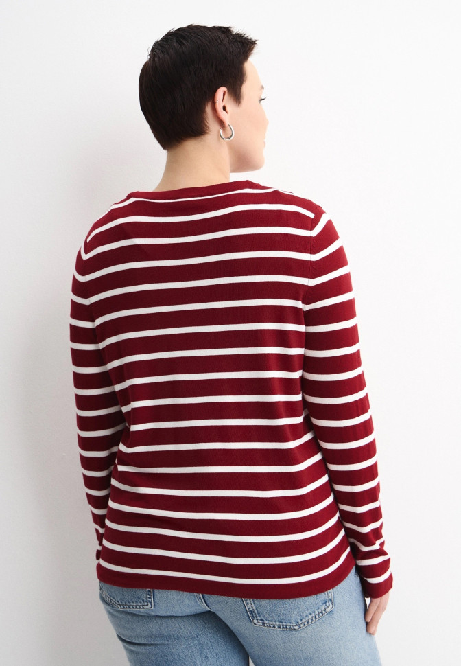 Джемпер в полоску