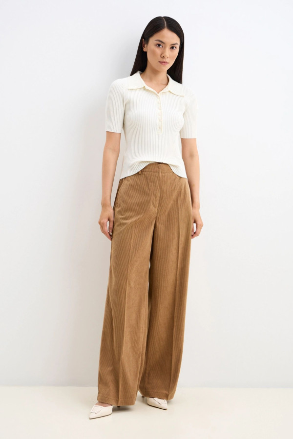 Брюки из вельвета