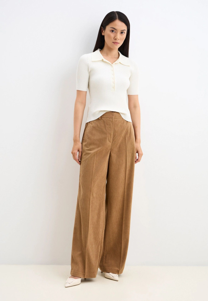 Брюки из вельвета