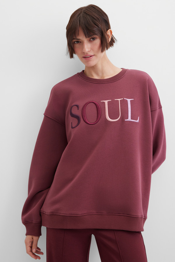 Свитшот широкого кроя