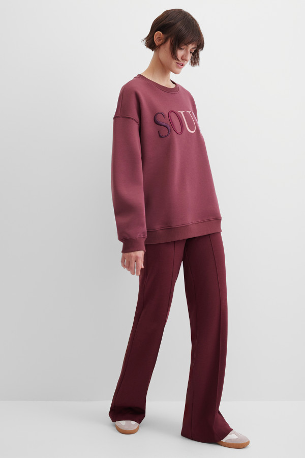 Свитшот широкого кроя