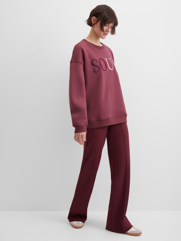 Свитшот широкого кроя