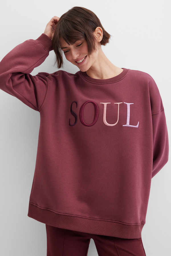 Свитшот широкого кроя