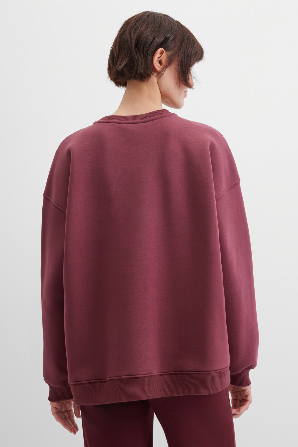 Свитшот широкого кроя