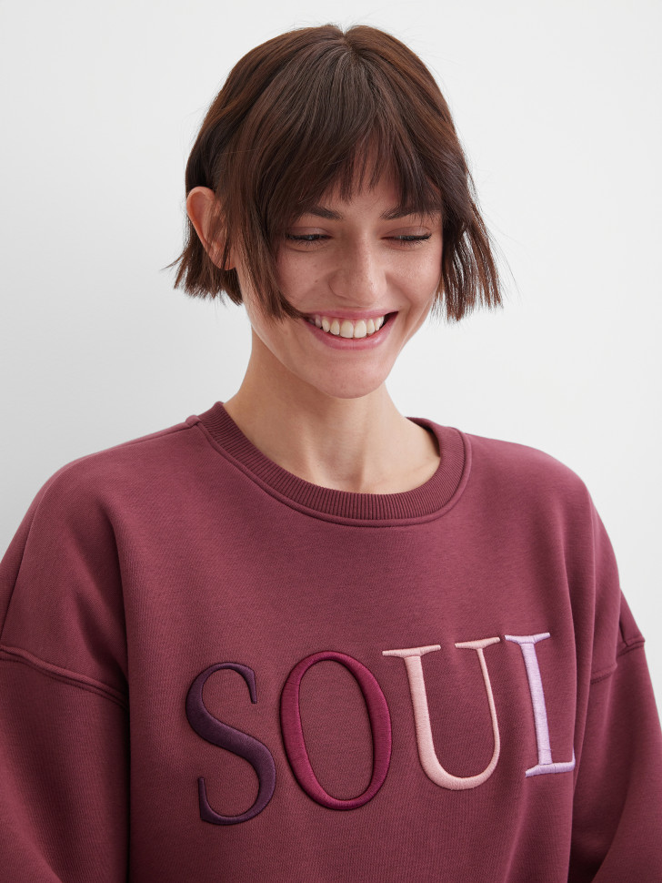 Свитшот широкого кроя