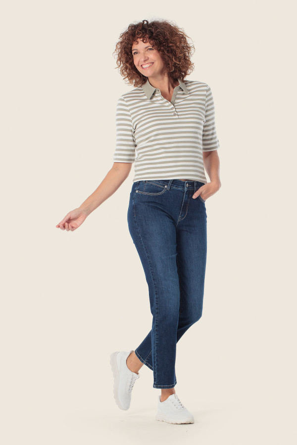 Поло в полоску