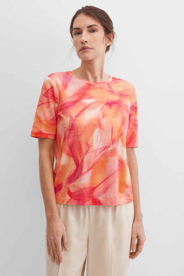 Футболка с принтом