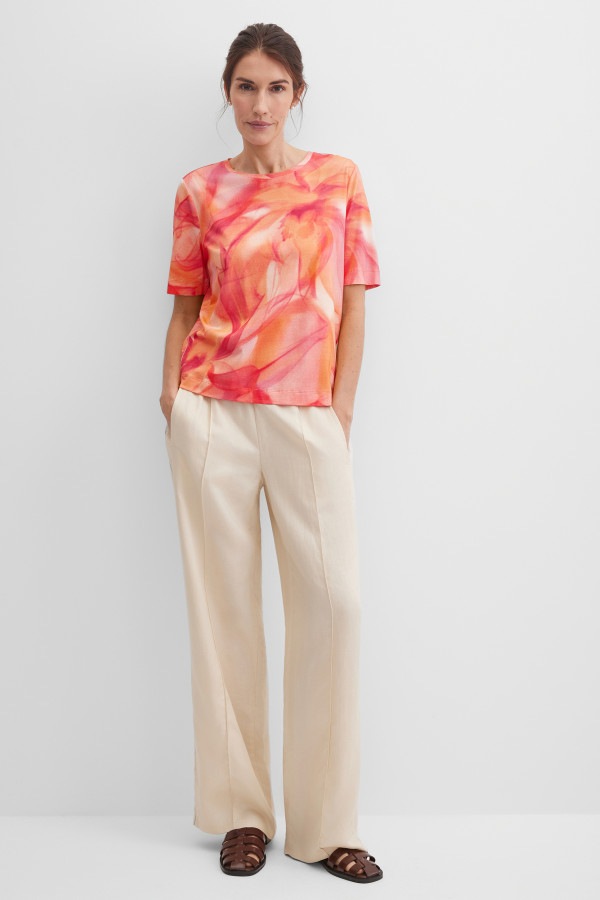 Футболка с принтом