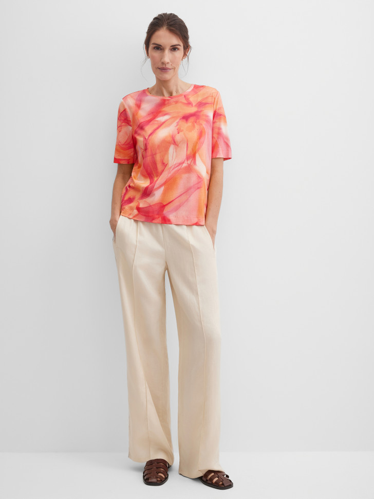 Футболка с принтом