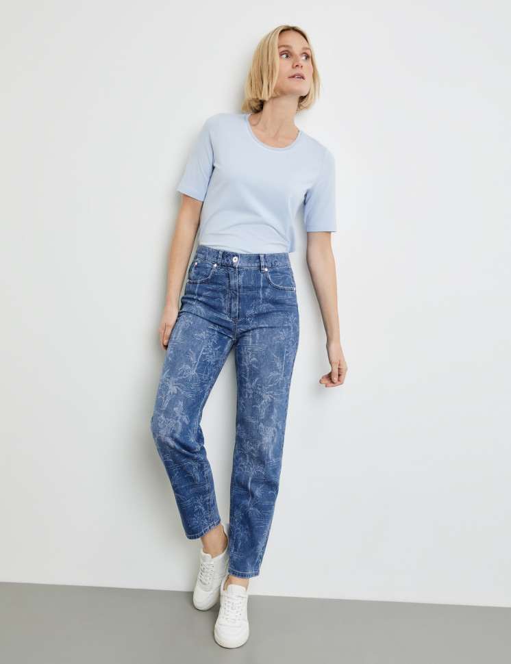 Джинсы Mom fit