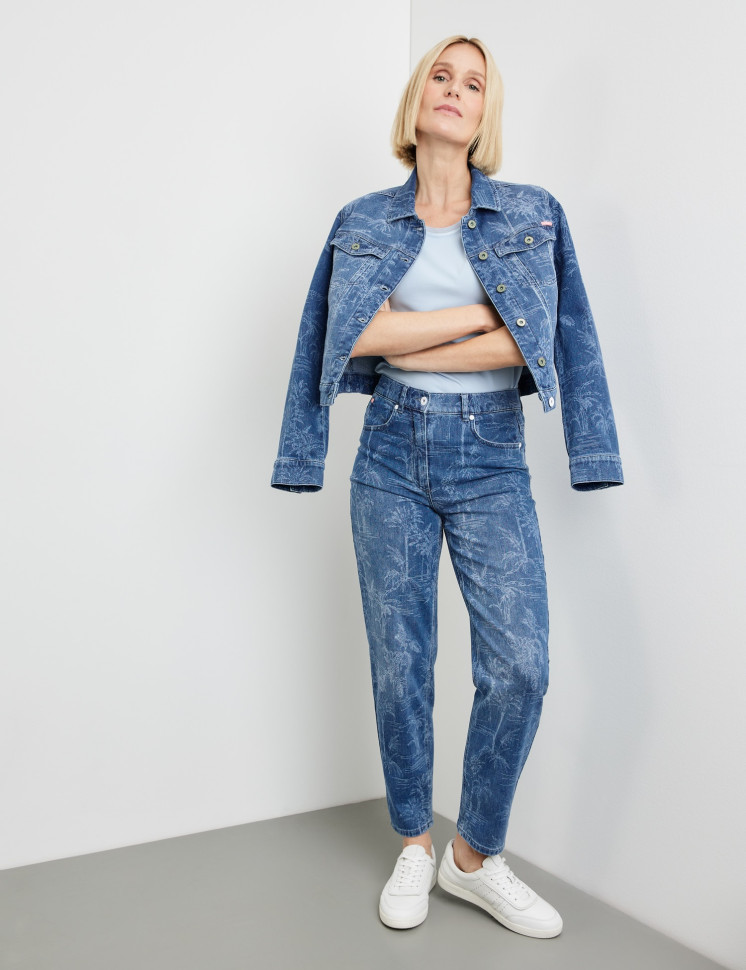 Джинсы Mom fit