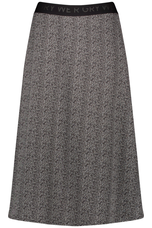 Юбка  А-силуэта с эластичным поясом