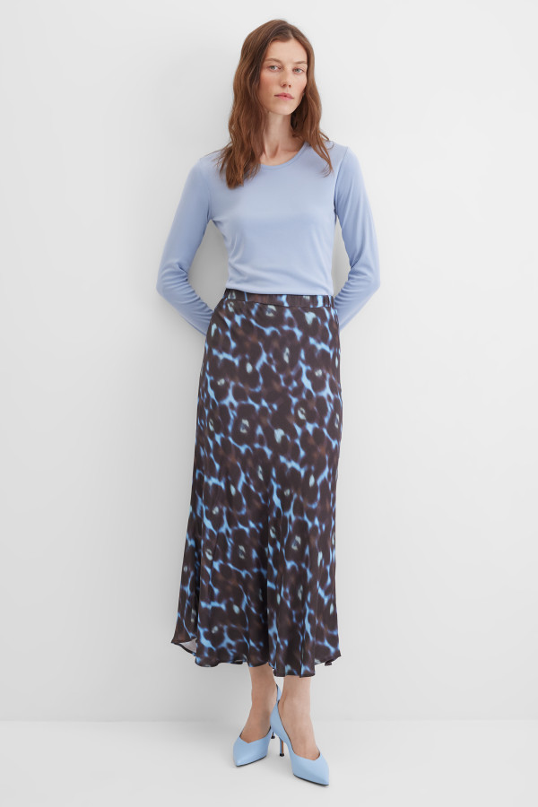 Лонгслив в рубчик