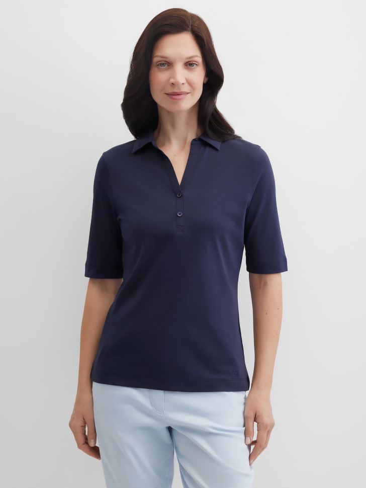 Поло с коротким рукавом