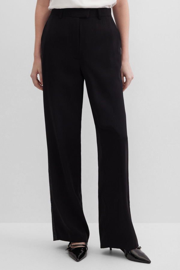 Брюки широкого кроя