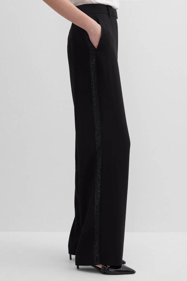 Брюки широкого кроя