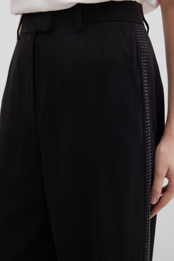 Брюки широкого кроя