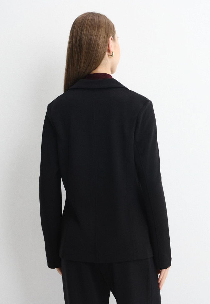 Жакет приталенный однобортный