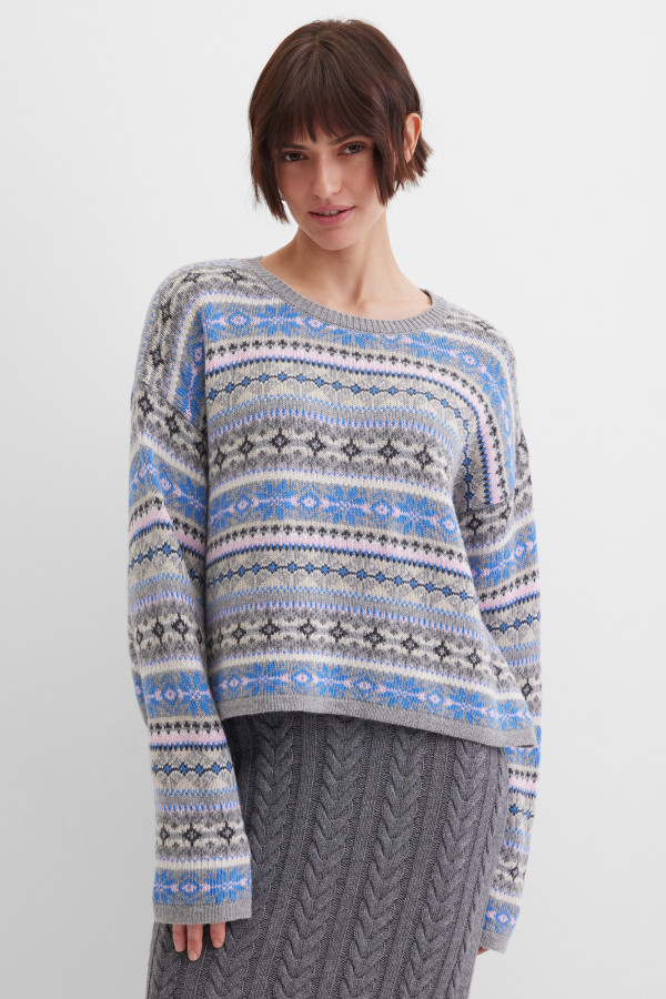 Джемпер укороченного кроя