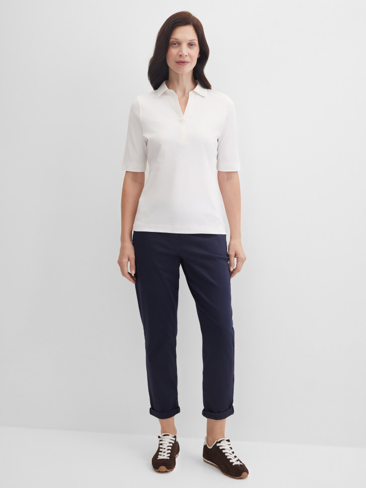 Поло с коротким рукавом