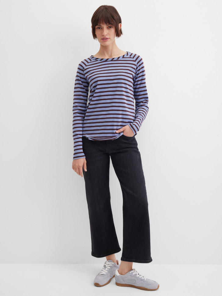 Лонгслив в полоску