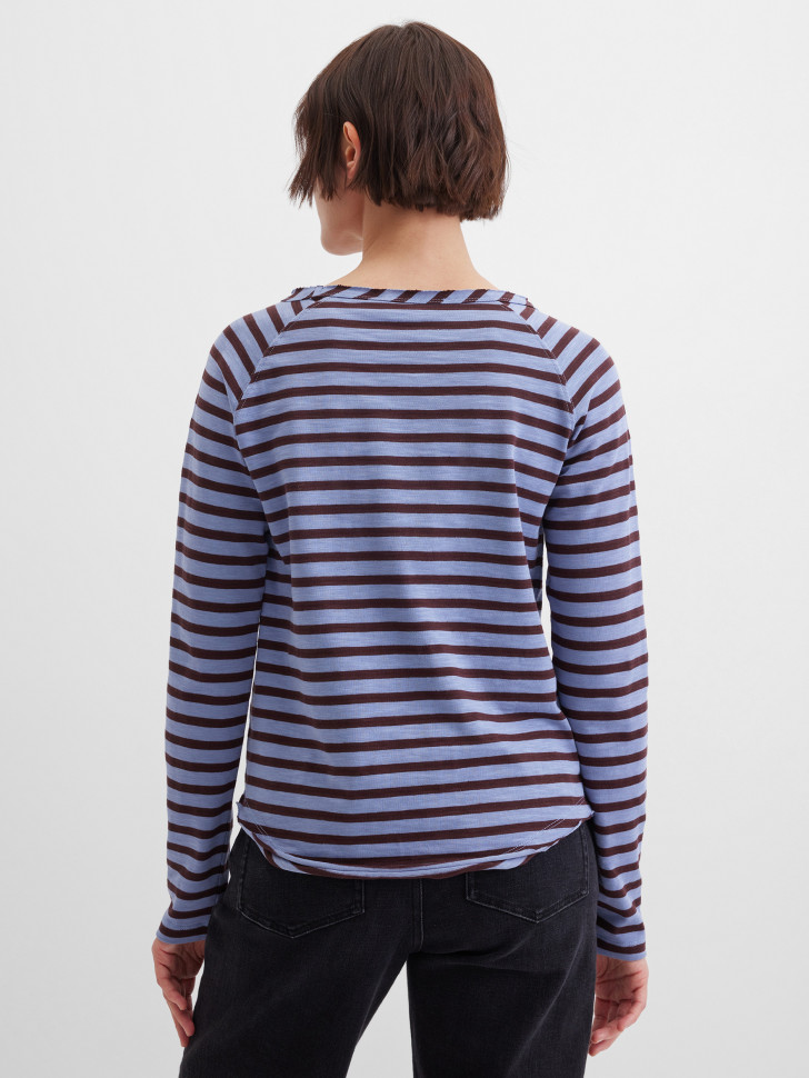 Лонгслив в полоску