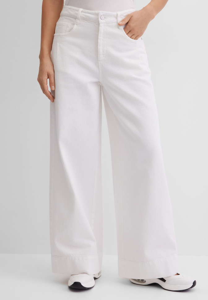 Джинсы широкие трубы палаццо