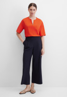 Брюки-кюлоты на резинке