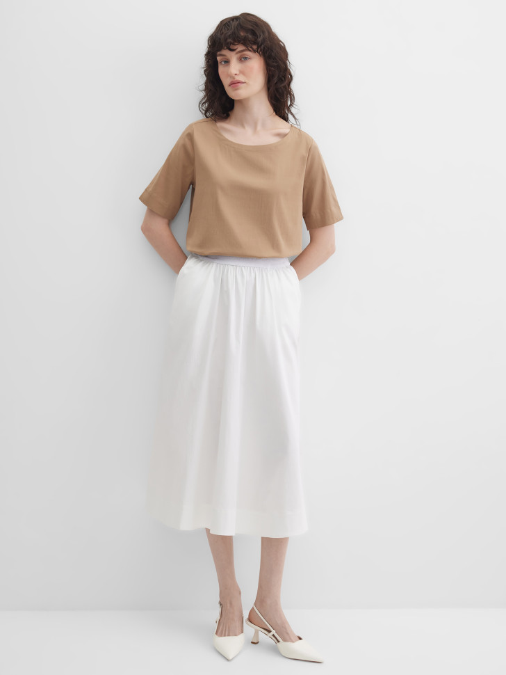 Блузка с коротким рукавом