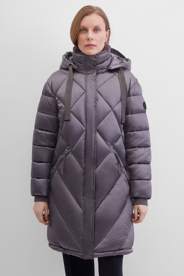 Пальто утепленное