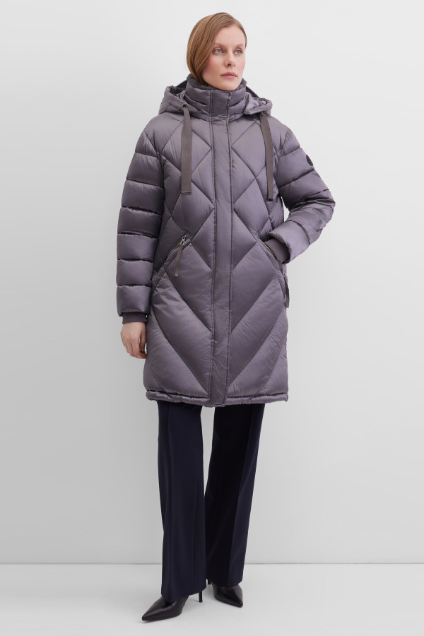 Пальто утепленное