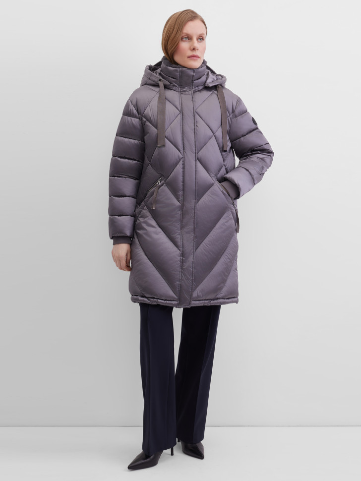 Пальто утепленное