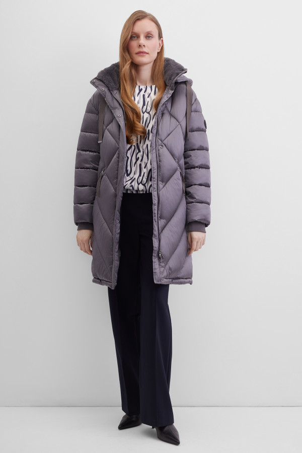 Пальто утепленное