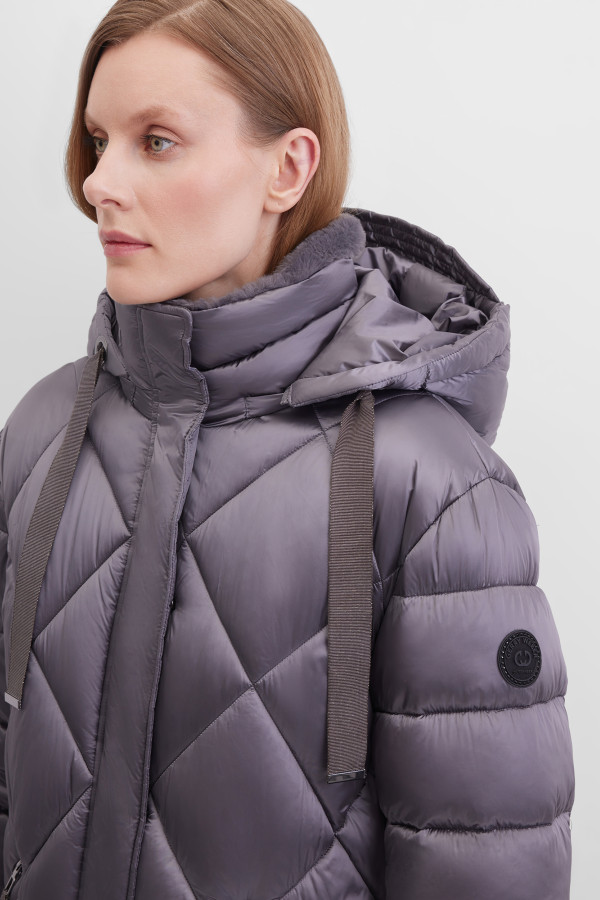 Пальто утепленное