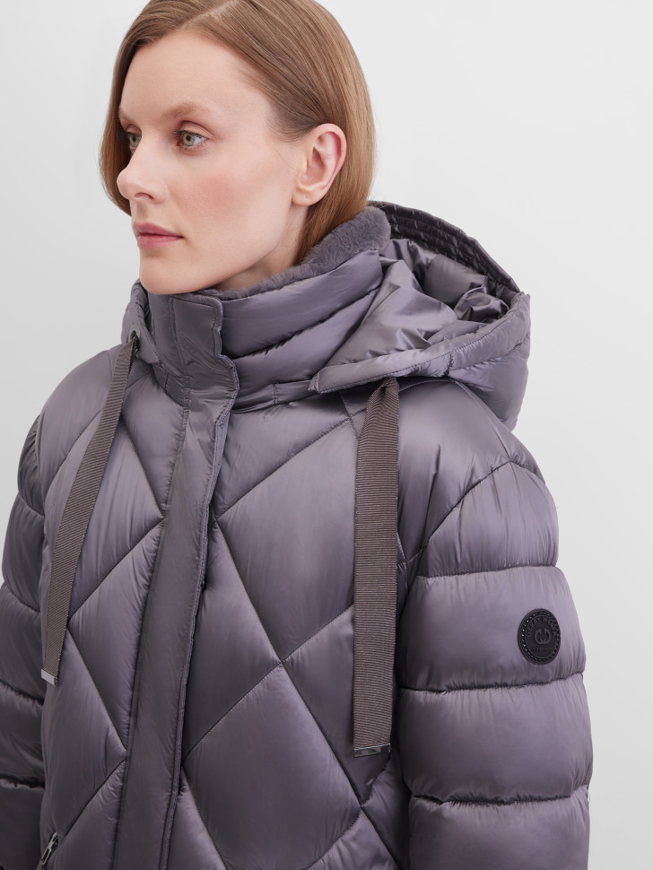 Пальто утепленное