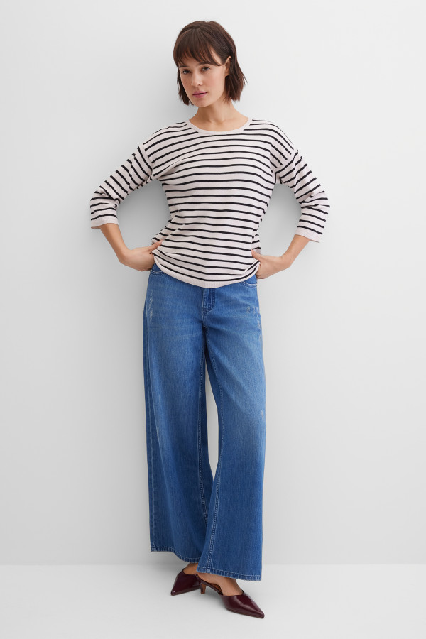 Лонгслив  в полоску