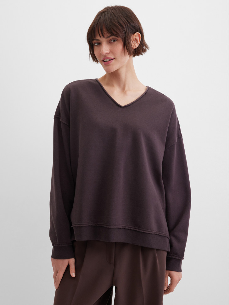 Свитшот свободного кроя