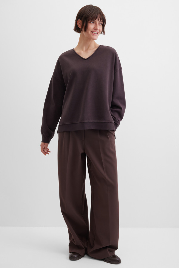 Свитшот свободного кроя